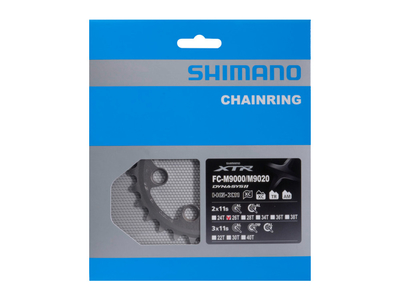 SHIMANO XTR Chainring for FC-M9000-2 | FC-M9020-2 2-speed...