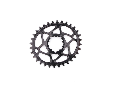 ABSOLUTE BLACK Chainring Direct Mount oval BOOST 148 | 1-speed narrow wide SRAM Crank | black