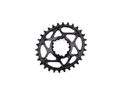 ABSOLUTE BLACK Chainring Direct Mount oval BOOST 148 | 1-speed narrow wide SRAM Crank | black 28 Teeth