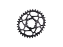 ABSOLUTE BLACK Chainring Direct Mount oval BOOST 148 | 1-speed narrow wide SRAM Crank | black 28 Teeth