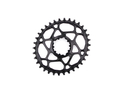 ABSOLUTE BLACK Chainring Direct Mount oval BOOST 148 | 1-speed narrow wide SRAM Crank | black 34 Teeth