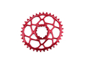 ABSOLUTE BLACK Chainring Direct Mount oval BOOST 148 | 1-speed narrow wide SRAM Crank | red 30 Teeth