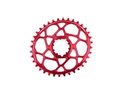 ABSOLUTE BLACK Chainring Direct Mount oval BOOST 148 | 1-speed narrow wide SRAM Crank | red 32 Teeth