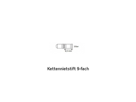 SHIMANO Kettennietstift für HG Ketten | 9-fach