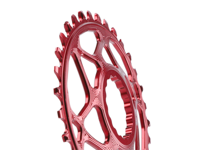 ABSOLUTE BLACK Kettenblatt Direct Mount oval Race Face Cinch Kurbel | rot 28 Zhne