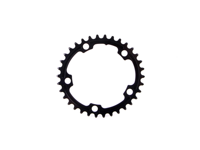 ABSOLUTE BLACK Chainring Road Oval 2X BCD 110/5 black | inner Ring 36 Teeth