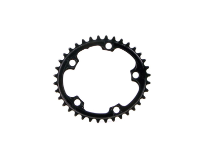 ABSOLUTE BLACK Chainring Road Oval 2X BCD 110/5 black | inner Ring 36 Teeth
